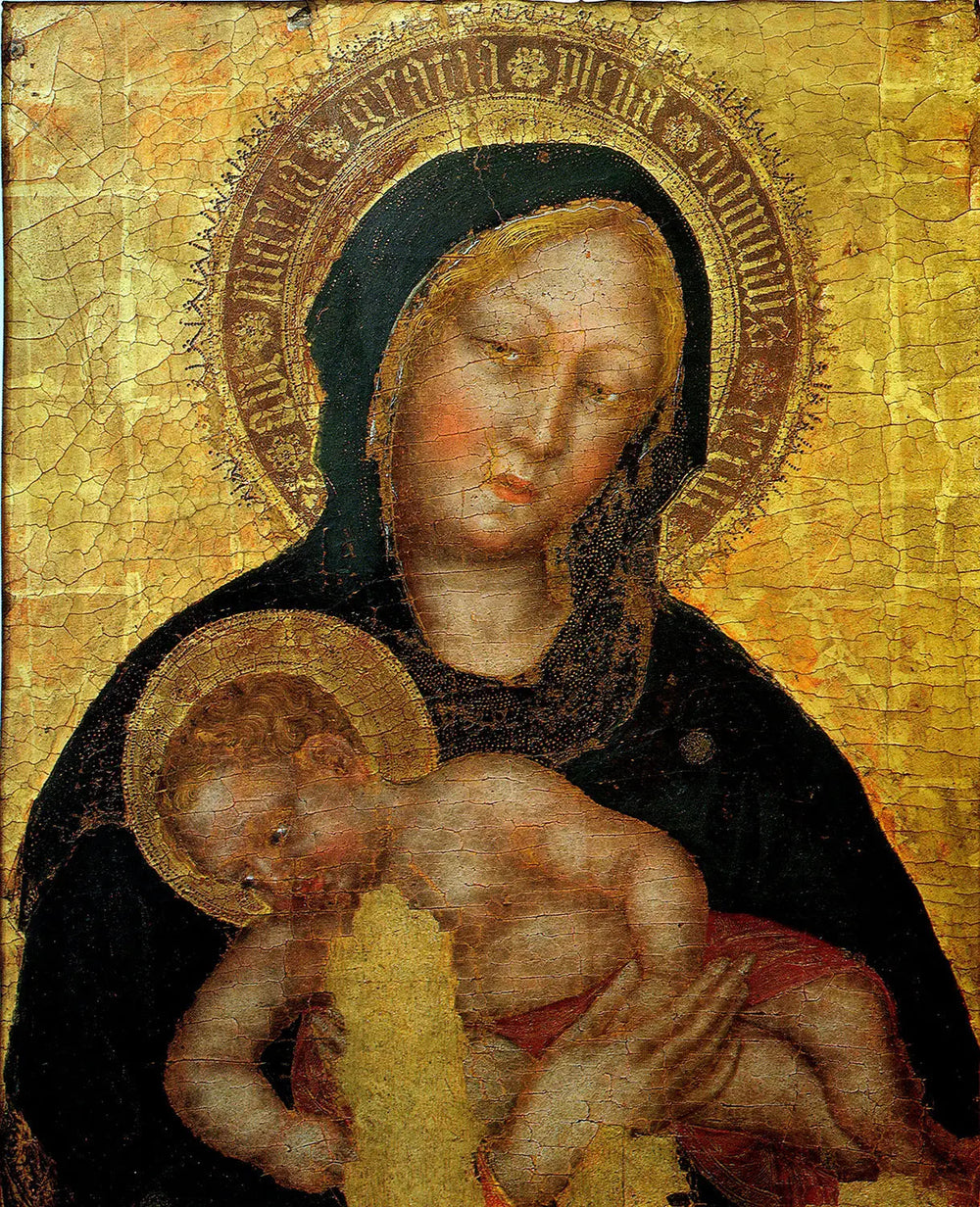 Vierge à l'Enfant - Gentile da Fabriano image 1 tableau peint à l’huile sur toile