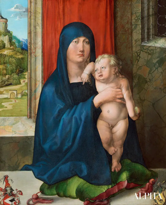 Vierge à l'Enfant - Albrecht Dürer - Reproductions de tableaux et peintures haut de gamme