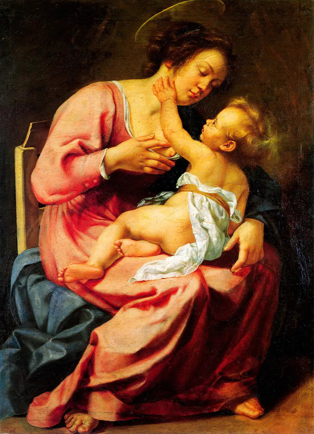 Vierge à l’Enfant - Artemisia Gentileschi - Alpha Reproduction