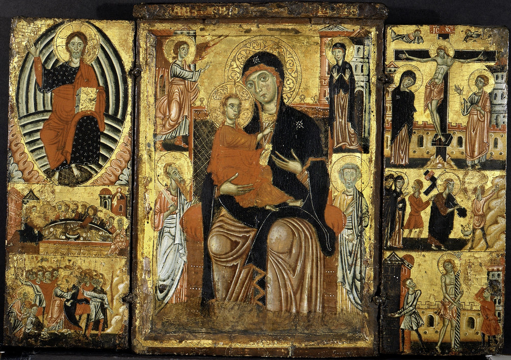 Vierge à l’Enfant en majesté - Master of the Magdalen - Alpha Reproduction