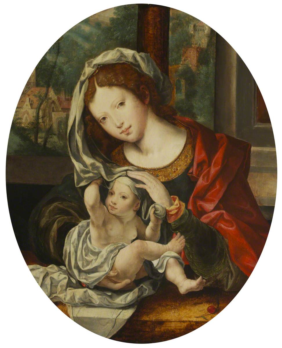 Vierge à l’Enfant - Jan Gossaert - Alpha Reproduction