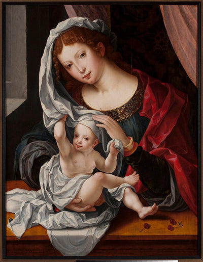 Vierge à l’Enfant Jésus - Jan Gossaert - Alpha Reproduction