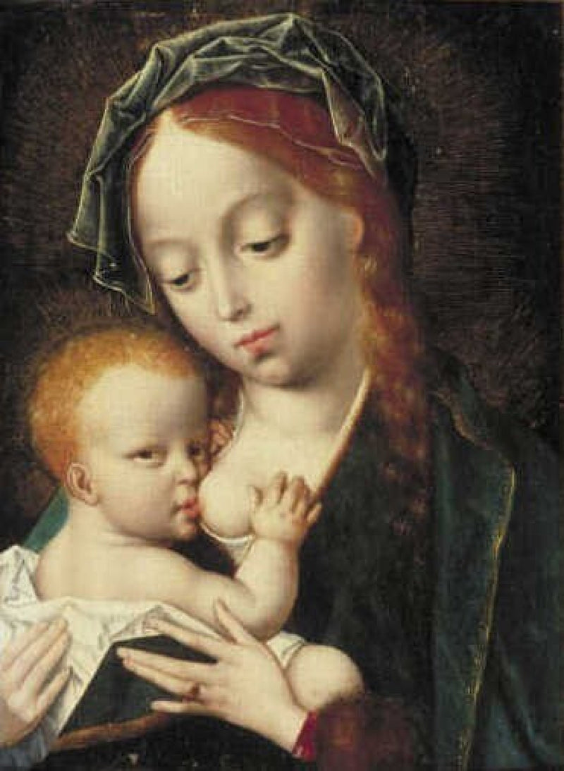 Дева Мария с Младенцем - Joos van Cleve