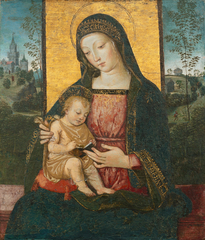 Vierge à l'Enfant - Pinturicchio