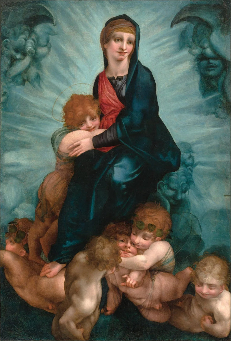 Дева с ангелами - Rosso Fiorentino