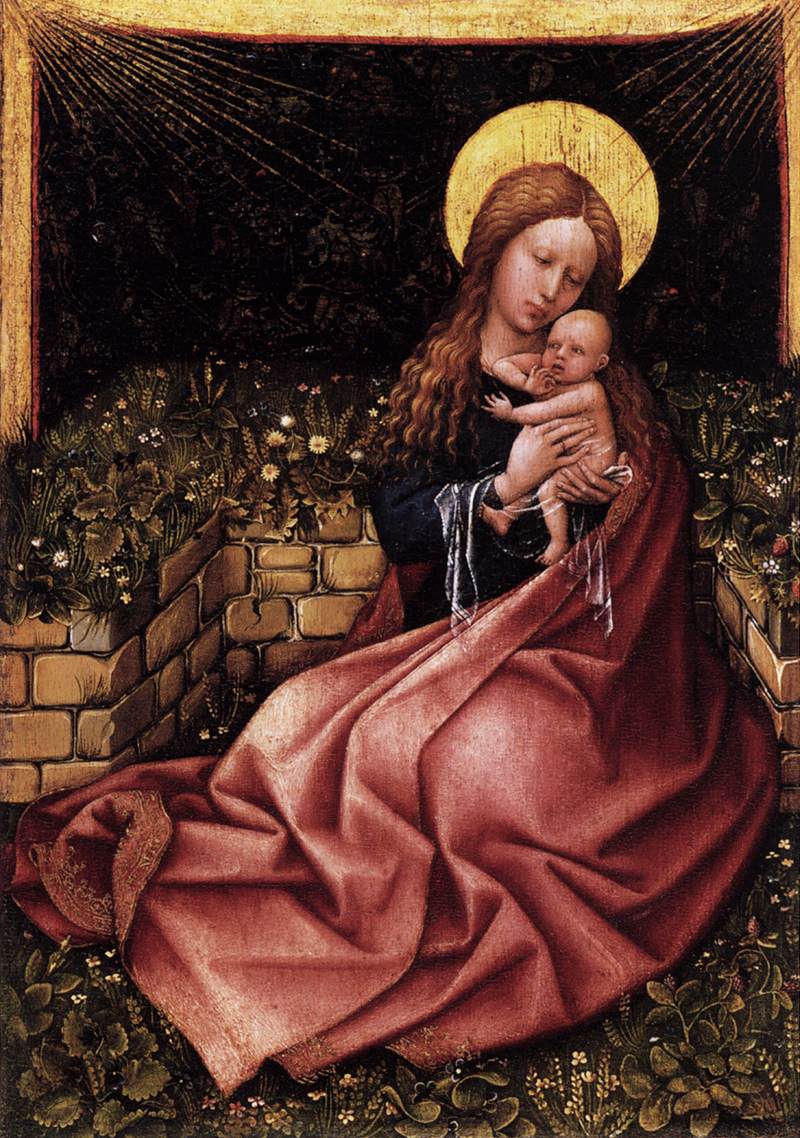 Vierge d'Humilité - Роберт Кампин