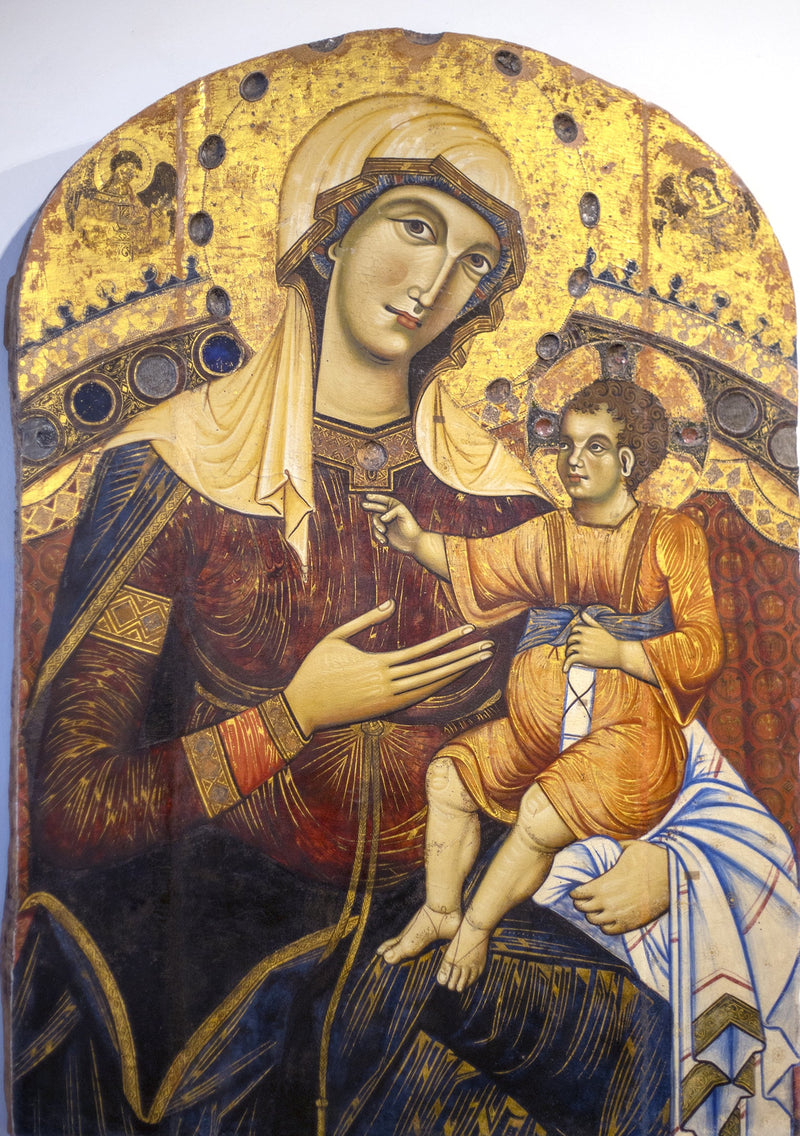 Дева Мария святого Бернардина - Гвидо да Сиена