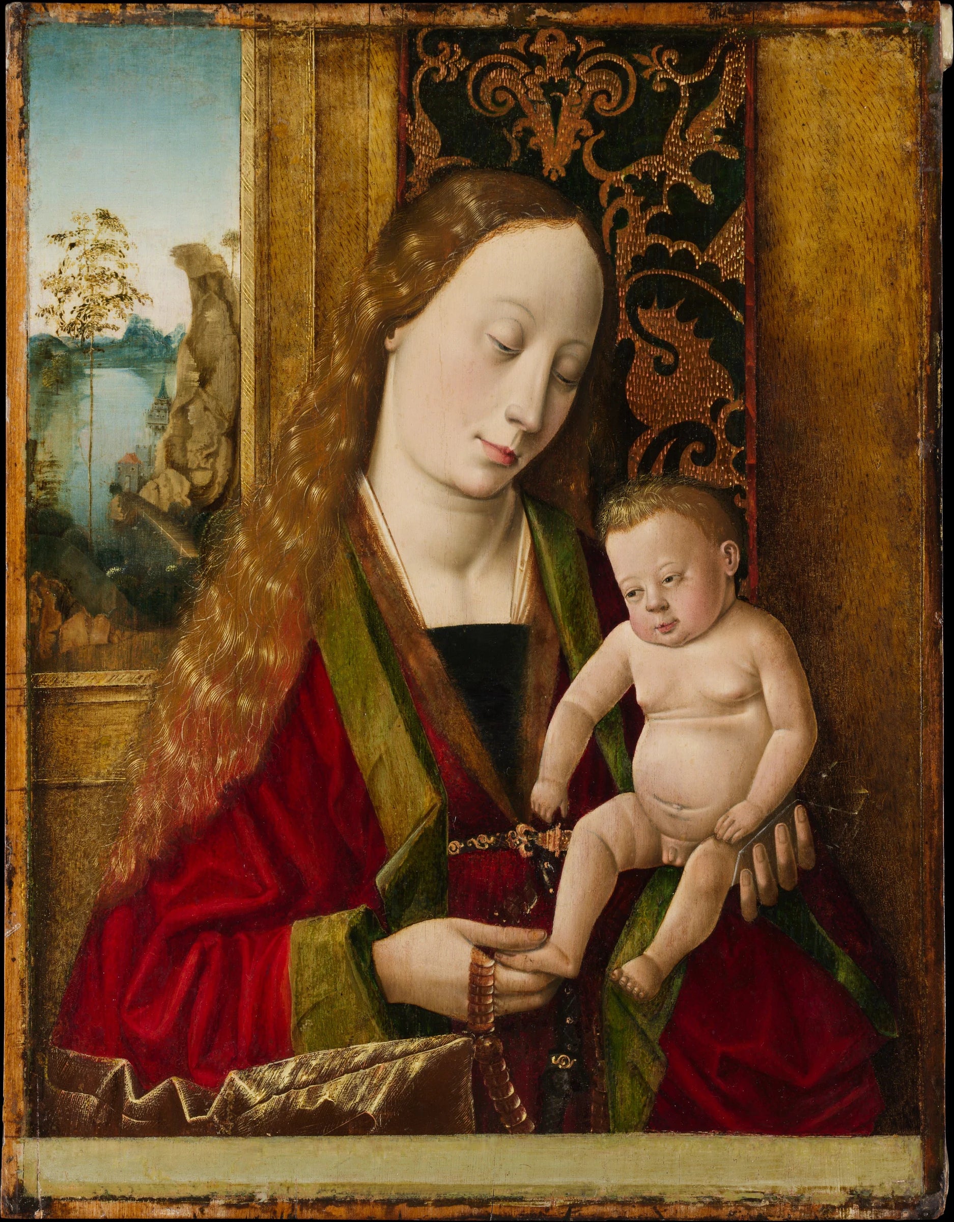 Vierge à l'Enfant - Hans Traut