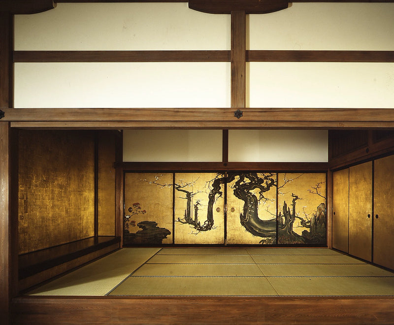 Vieux prunier - Kanō Sansetsu