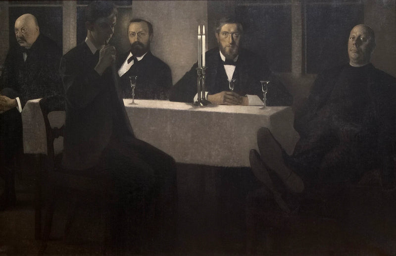 Cinq Portraits - Vilhelm Hammershøi