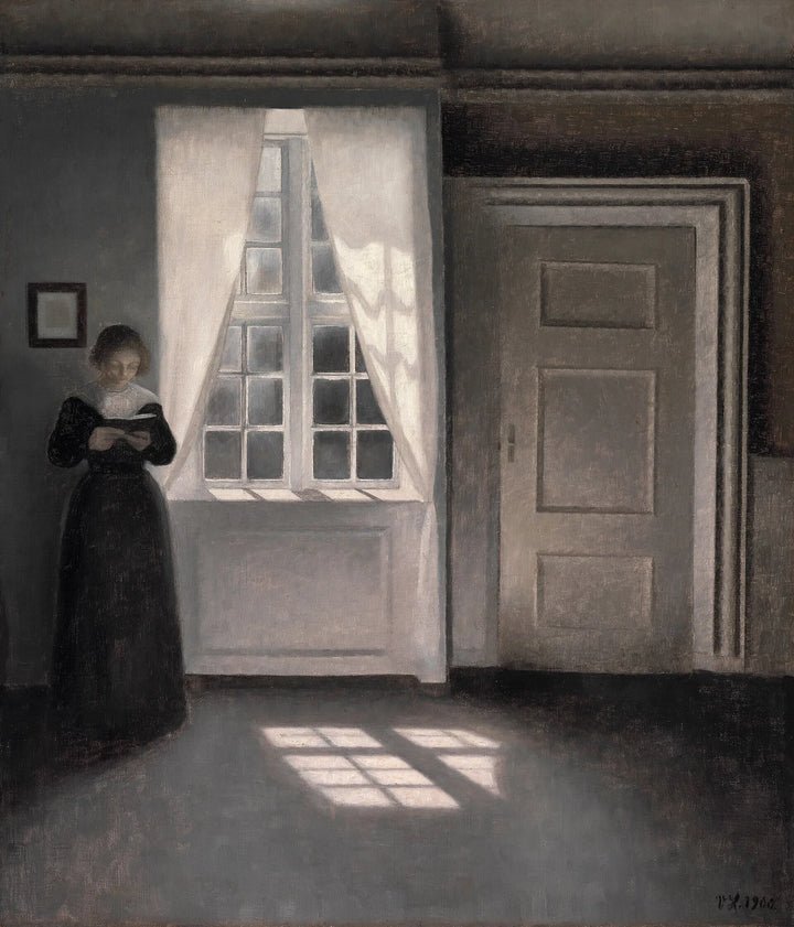 Intérieur de Strandgade 30, 1900 - Vilhelm Hammershøi