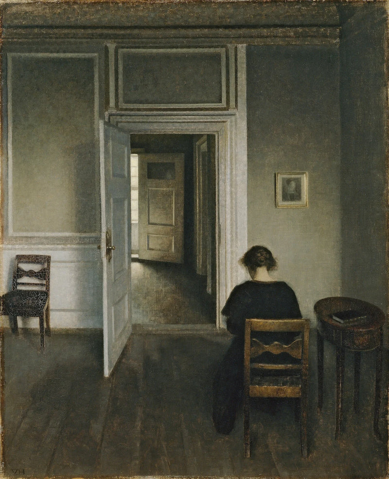 Intérieur, Strandgade 30, 1906 - Vilhelm Hammershøi