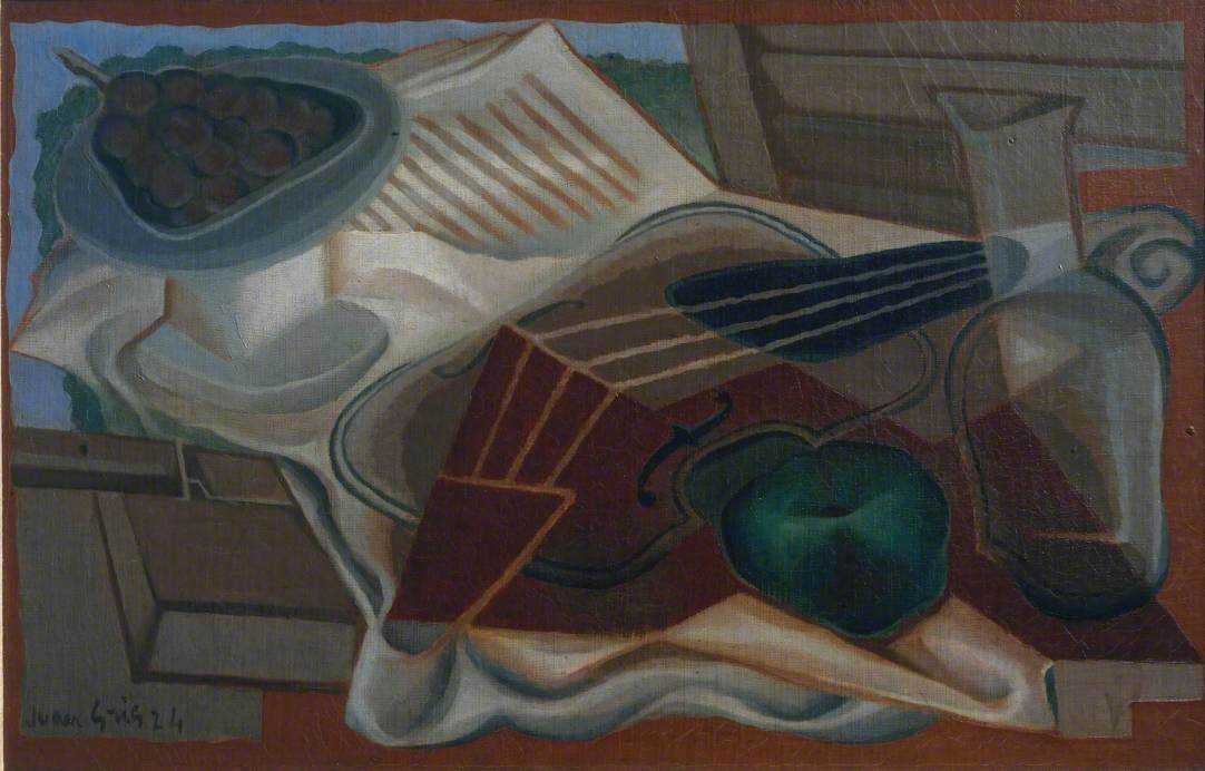 Violon et compotier - Juan Gris - Alpha Reproduction