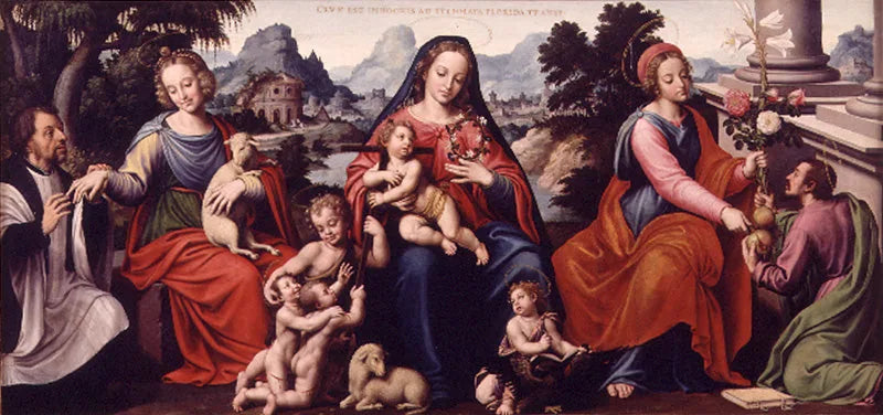 Virgen del Venerable Agnesio - Juan de Juanes