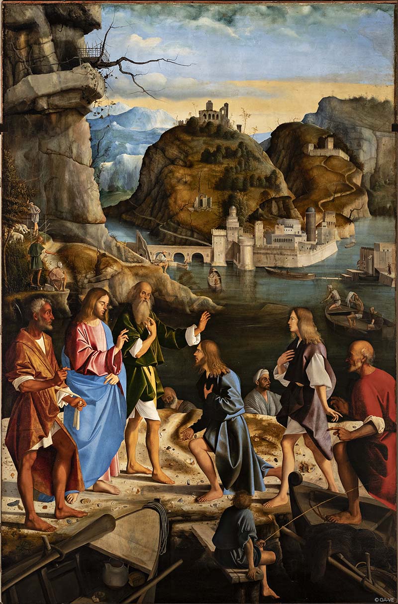 Vocation des fils de Zébédée - Marco Basaiti - Alpha Reproduction