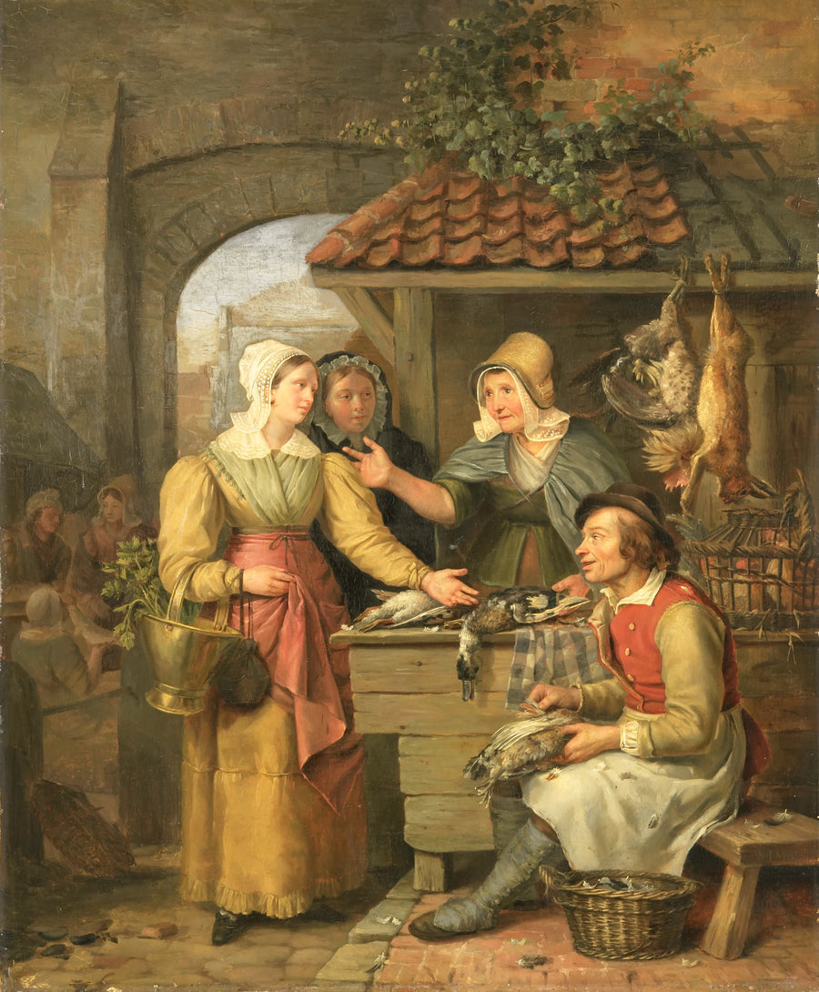 Le volailler - Willem Jodocus Mattheus Engelberts