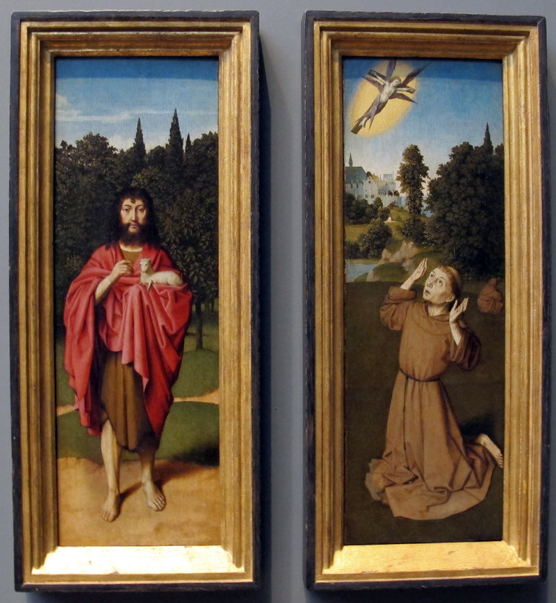 Правая створка. СЕН Жан-Батист. - Жерар Давид