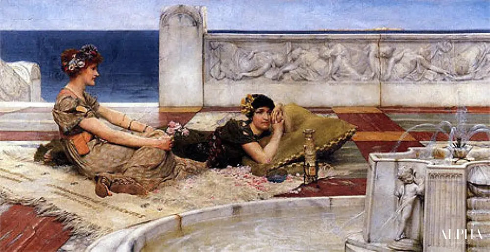 Votaires de l’amour - Lawrence Alma-Tadema Reproductions de tableaux à la peinture à l’huile