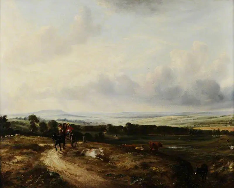 Vue de Hampstead Heath - John Constable - Alpha Reproduction
