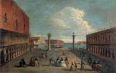 Vue de la Piazzetta Venise - Canaletto - Alpha Reproduction