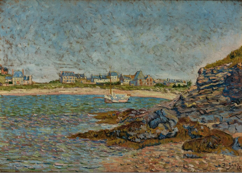 Вид порта, Сен-Бриак - Поль Синьяк