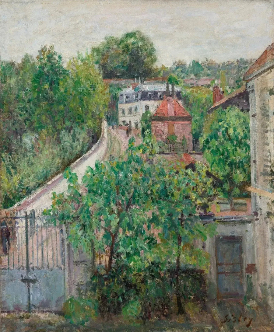 Вид Севра - Альфред Сислеи