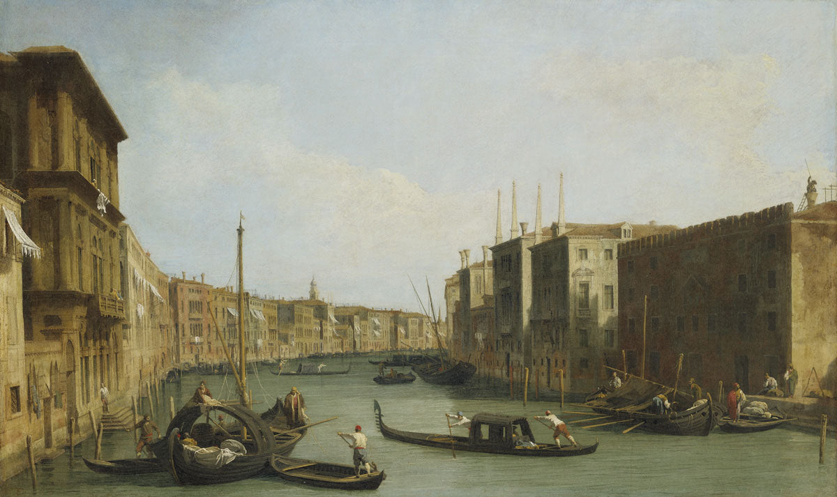 Vue du Grand Canal - Canaletto - Alpha Reproduction