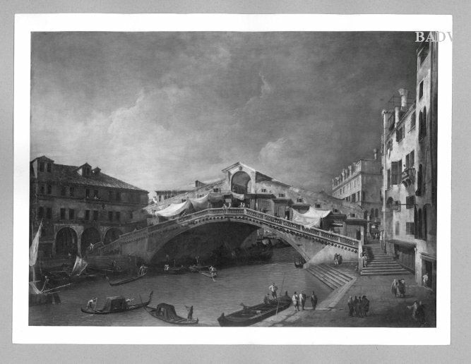 Vue du Rialto à Venise - Canaletto - Alpha Reproduction