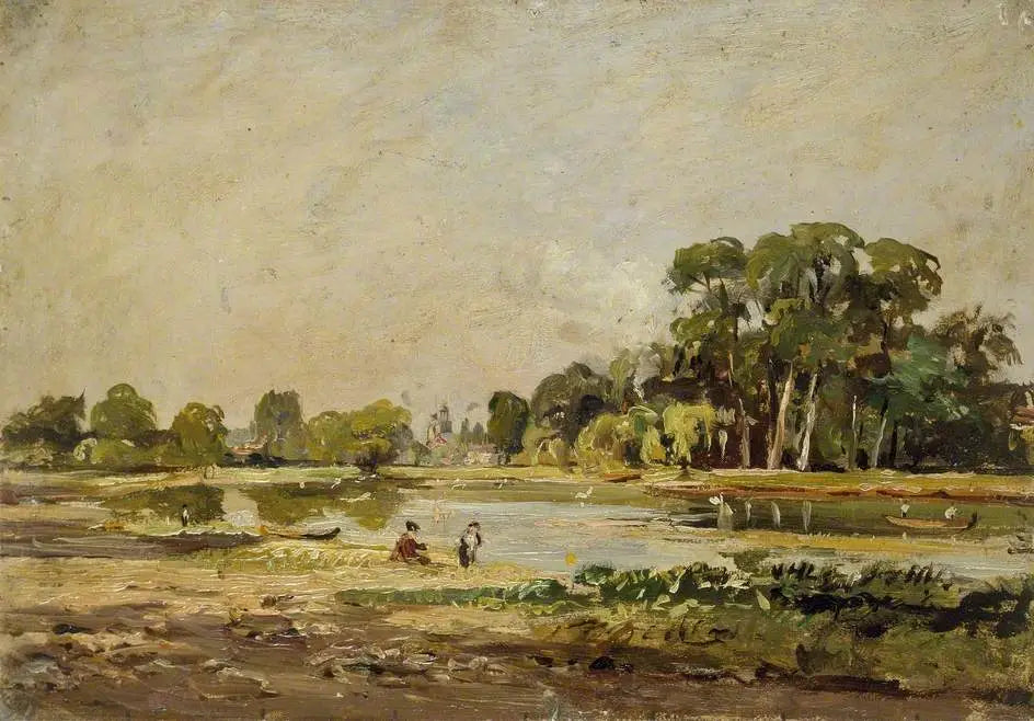 Vue sur la Tamise à Twickenham - John Constable - Alpha Reproduction