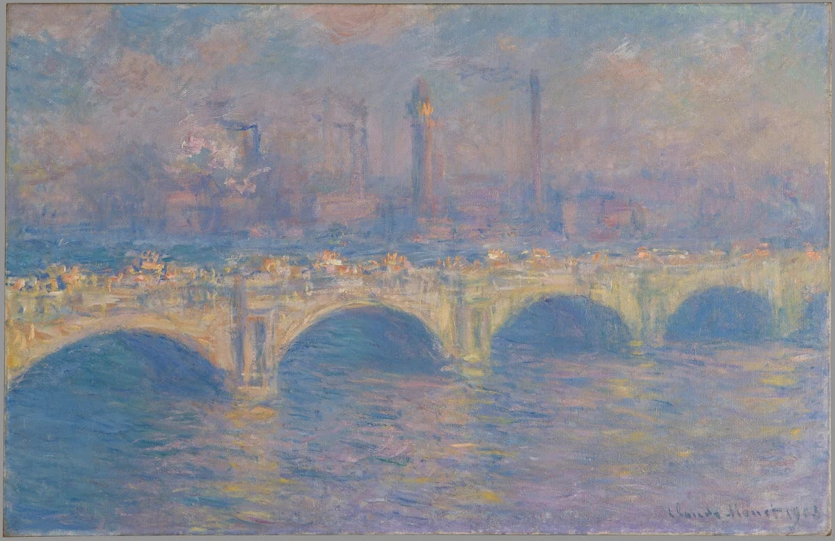 Waterloo Bridge, London de Claude Monet – vue complète, Carnegie Museum of Art