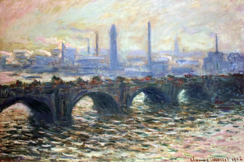 Мост Ватерлоо, 1902 - Клод Моне