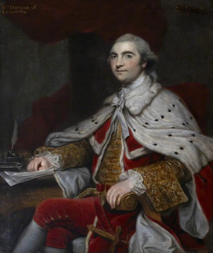 Уильям Петти, 2-й граф Шелберн, позднее 1-й маркиз Ланздаун (1737-1805) - Джошуа Рейнольдс