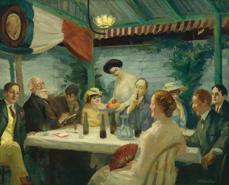 Yeats chez Petitpas - Джон Sloan