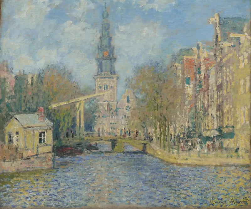 Zuiderkerk в Амстердаме W309 - Клод Моне